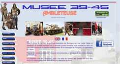 Desktop Screenshot of musee3945.com